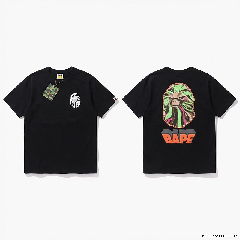 Bape Ape Head Cool Black T-shirt