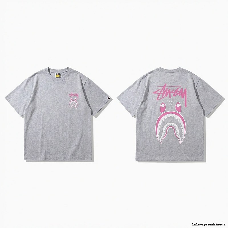Bape Shark Series Trendy and Cool Style T-shirts