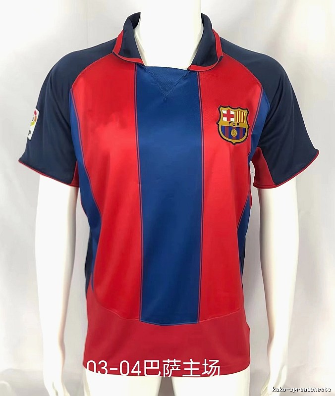 Barcelona Statement Retro soccer jersey Blue Red Barcelona for Outdoor Plans