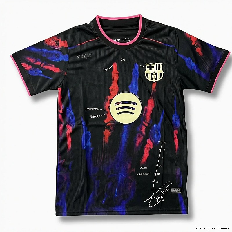 Barcelona Tokyo Ghoul style black T-shirt