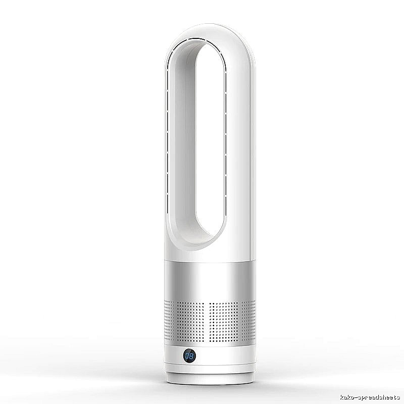 Bedside Airflow Bladeless Tower Fan 18-inch Single-cooling Version