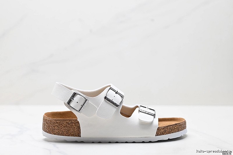 Birkenstock Classic Casual Style White Sandals