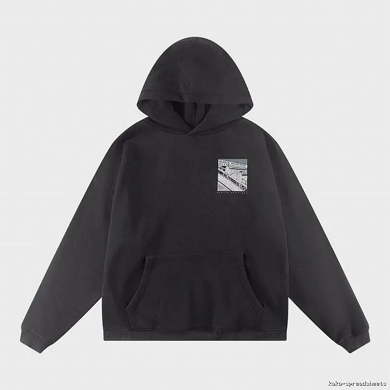 Bold Print Direction Graphic Zip Hoodie Commuter Look