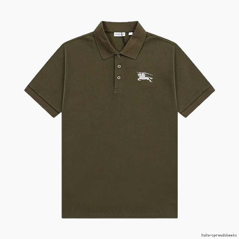 Burberry's retro-style polo shirt with the knight logo
