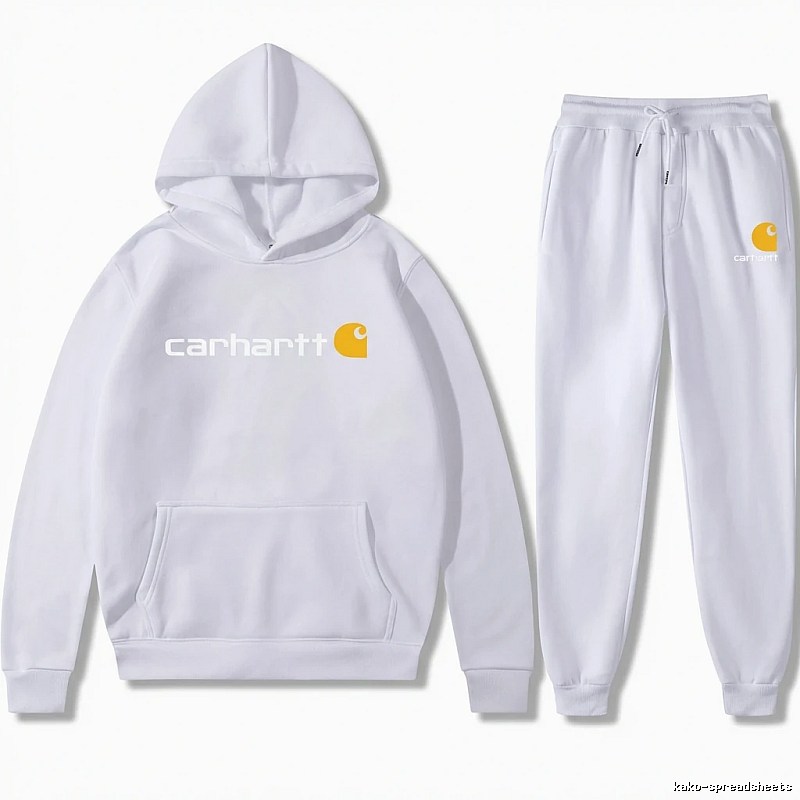 Carhartt basic casual white suit