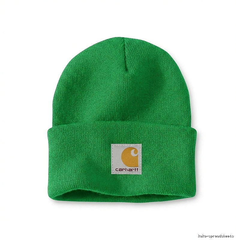 Carhartt basic style simple green hat