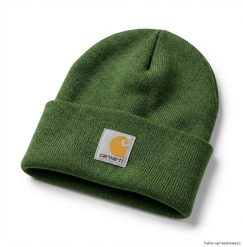 Carhartt classic green beanie