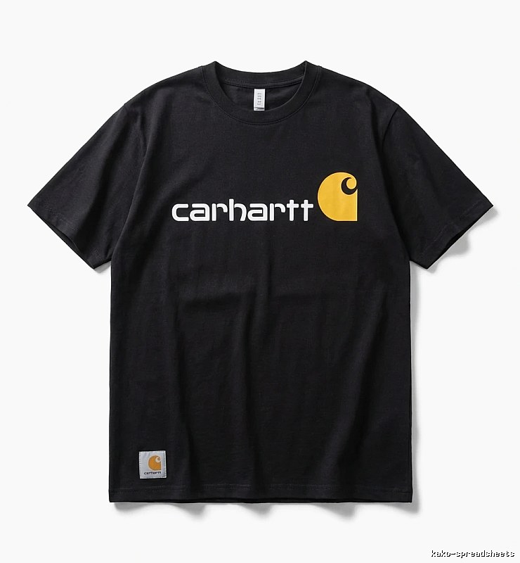 Carhartt minimalist style black T-shirt