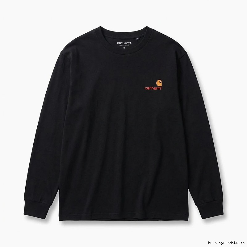 Carhartt simple style black sweatshirt