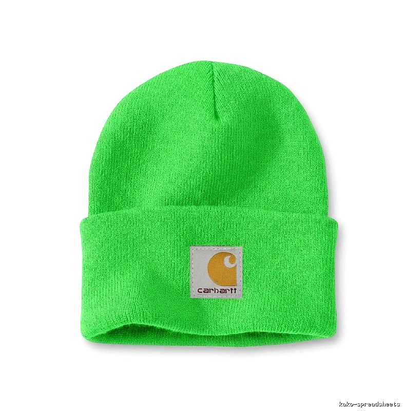 Carhartt solid color trendy green hat