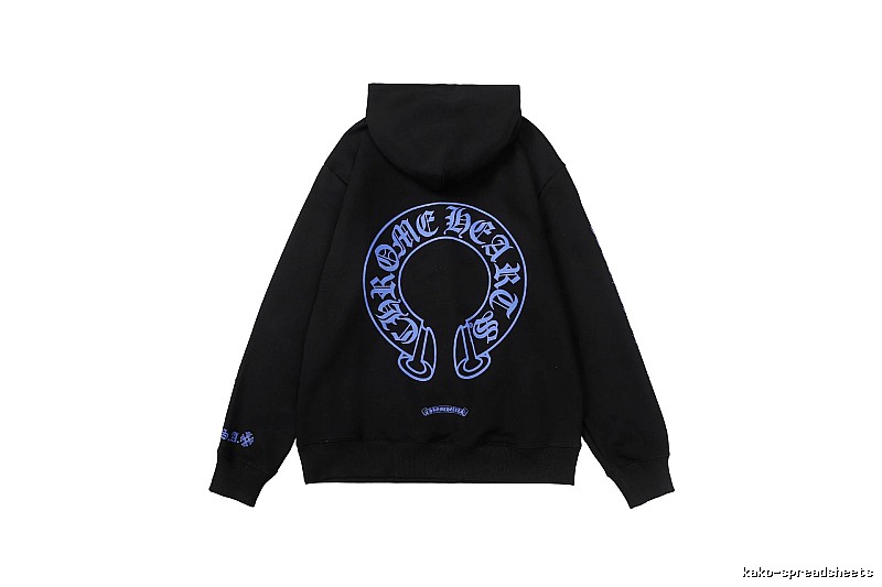 Chrome Hearts 2088-97 Black Cross Graphic Hoodie Downtown Style