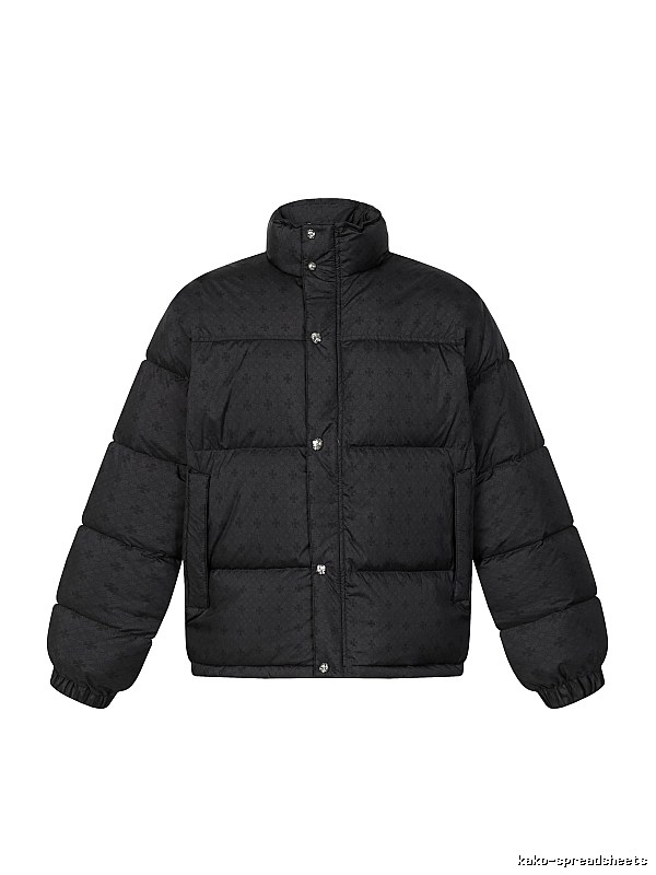 Chrome Hearts classic black down jacket