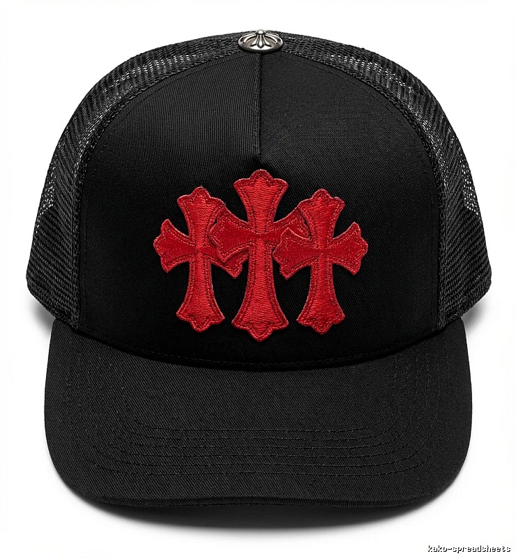 Chrome Hearts Cross Cool Black Hat
