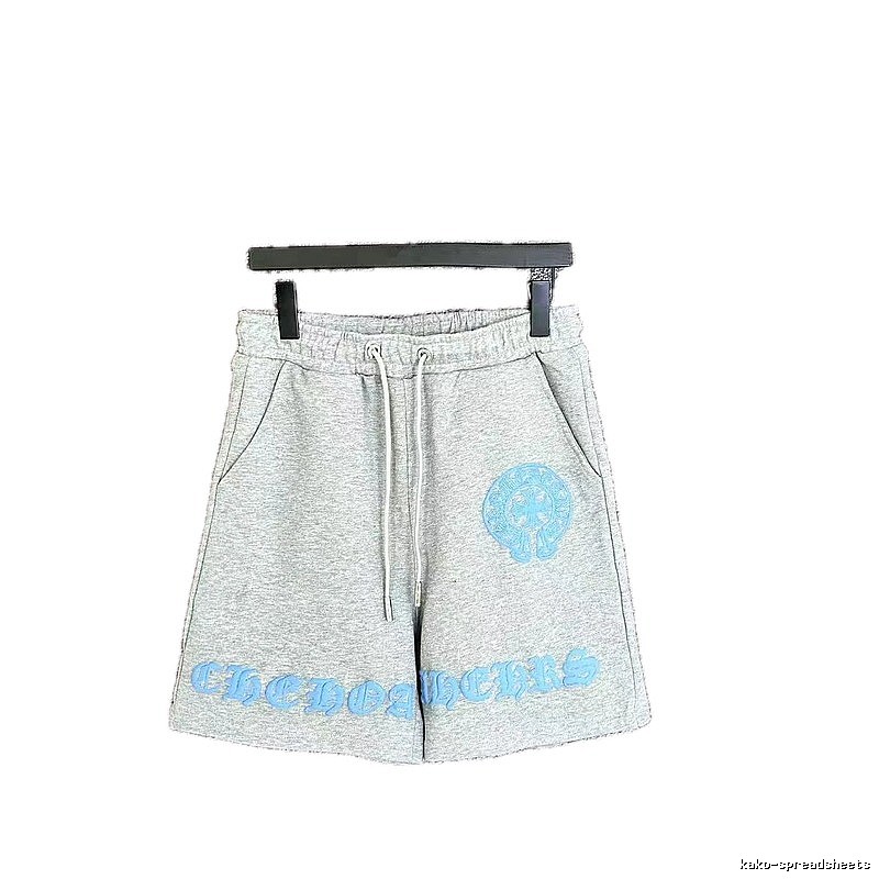 Chrome Hearts grey trendy brand shorts
