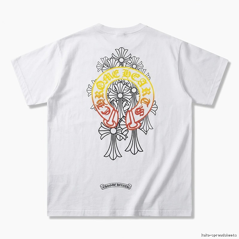 Chrome Hearts Retro Style White T-shirt