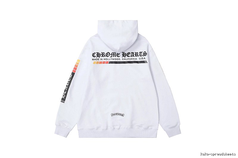 Chrome Hearts Weekend Cross graphic hoodie Black Blue Cross for Weekend Wear