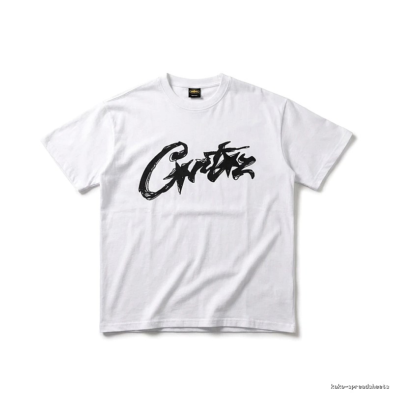 Corteiz Graffiti Style White T-shirt