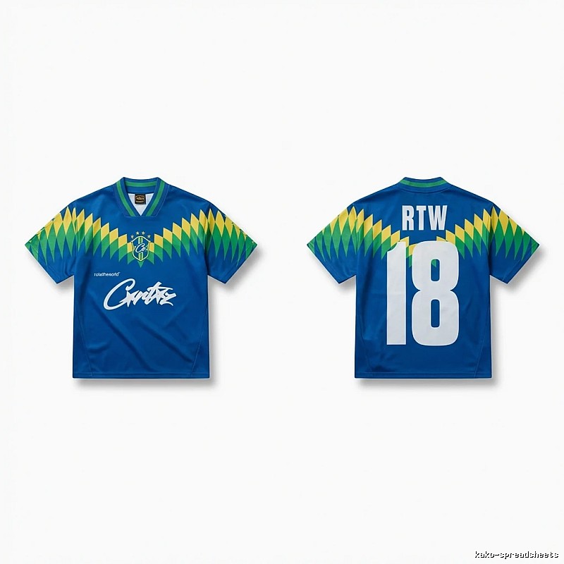 Corteiz RTW Series Sporty Blue T-shirt