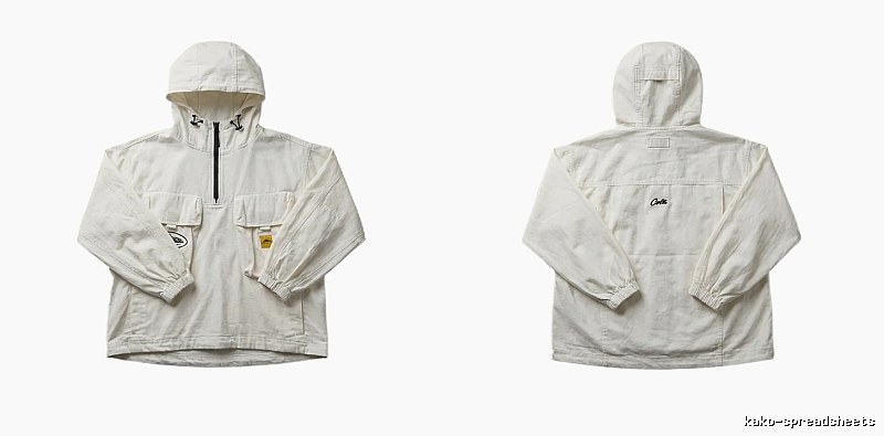 Corteiz Workwear Style White Jacket