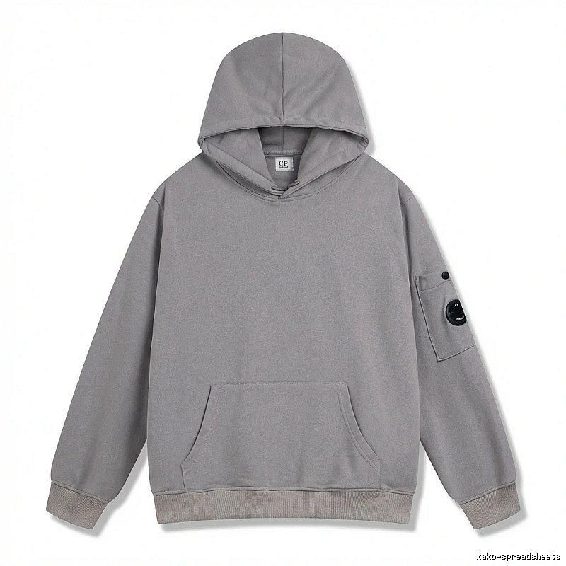 C.P. Grey Trendy Brand Hoodie
