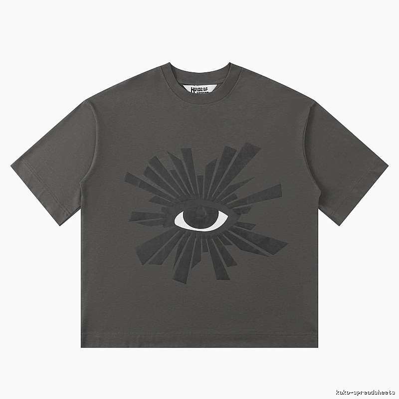 Dark-style gray short-sleeved shirt of House of Errors