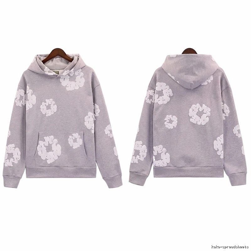 DENIM TEARS Printed Casual Grey Sweatshirt