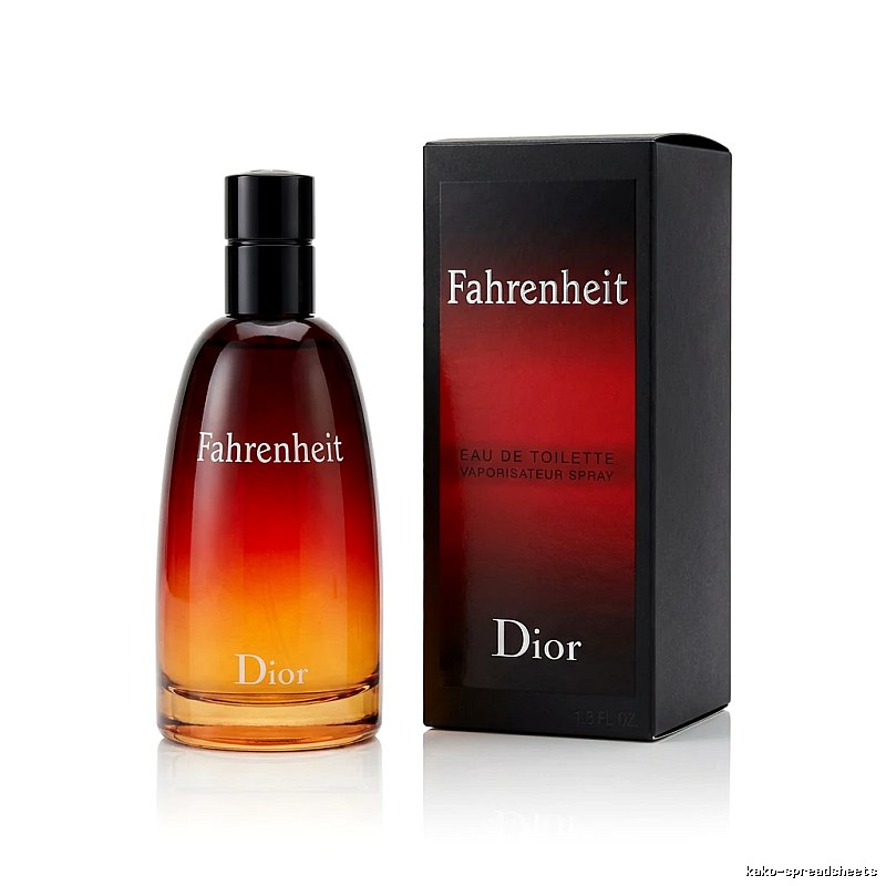 Dior Fahrenheit Red-Brown Gradient Perfume