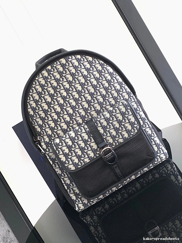 Dior Oblique backpack Blue