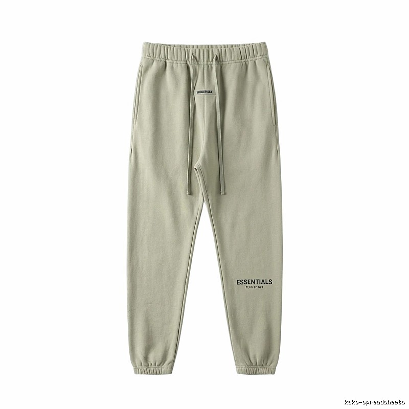 ESSENTIALS Basic Casual Khaki Pants