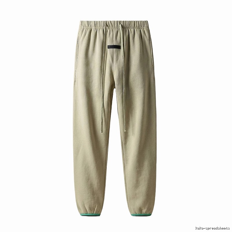 ESSENTIALS Basic Casual Khaki Pants