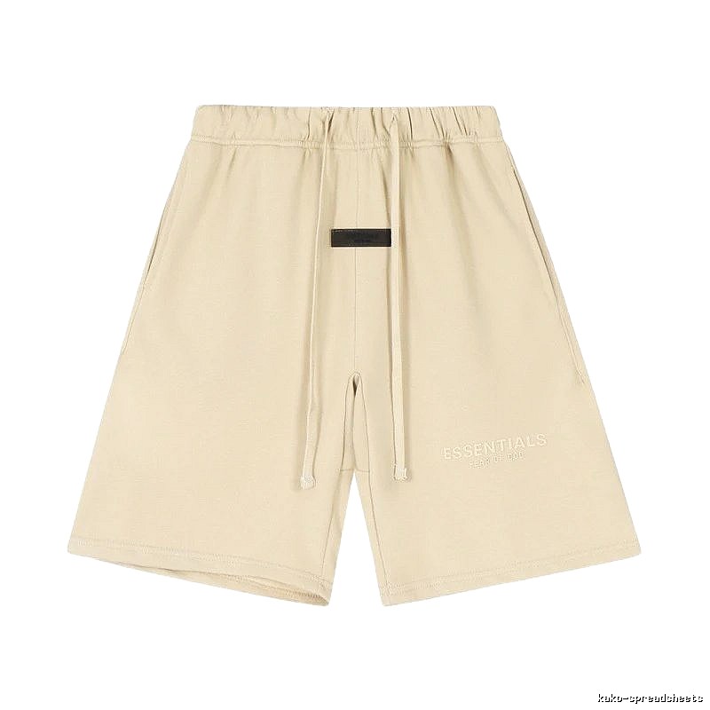 ESSENTIALS casual style beige shorts