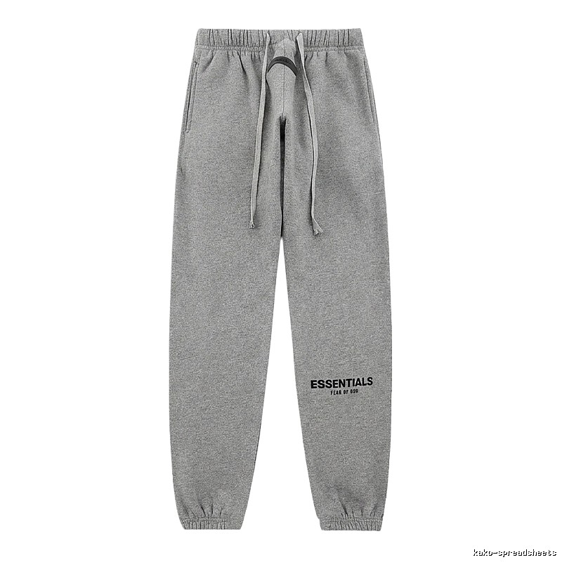 ESSENTIALS casual style grey sweatpants