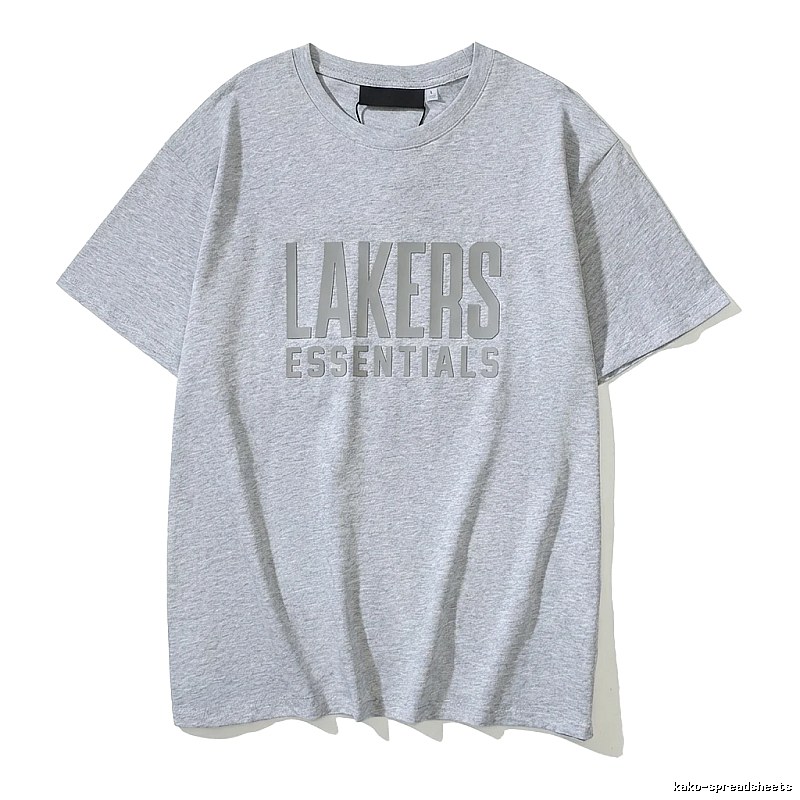ESSENTIALS minimalist style grey T-shirt
