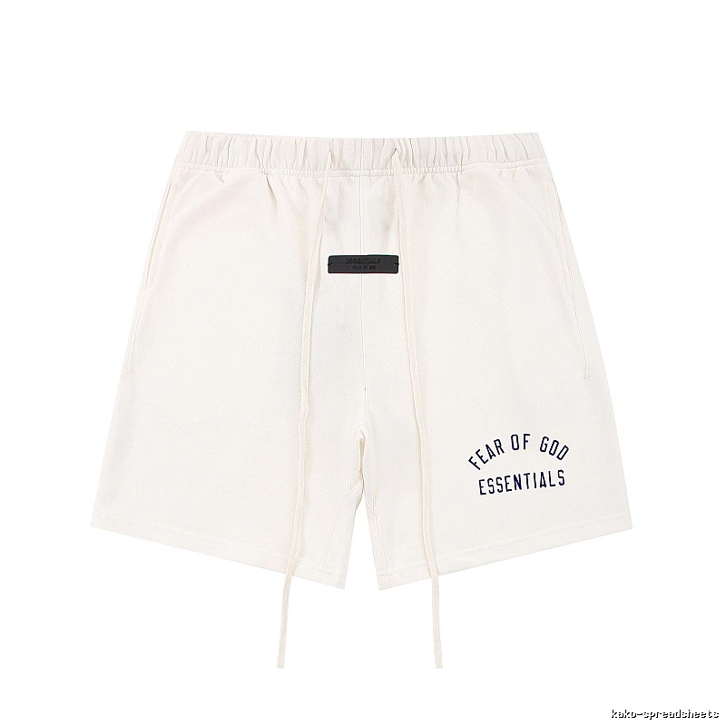 ESSENTIALS minimalist style white shorts