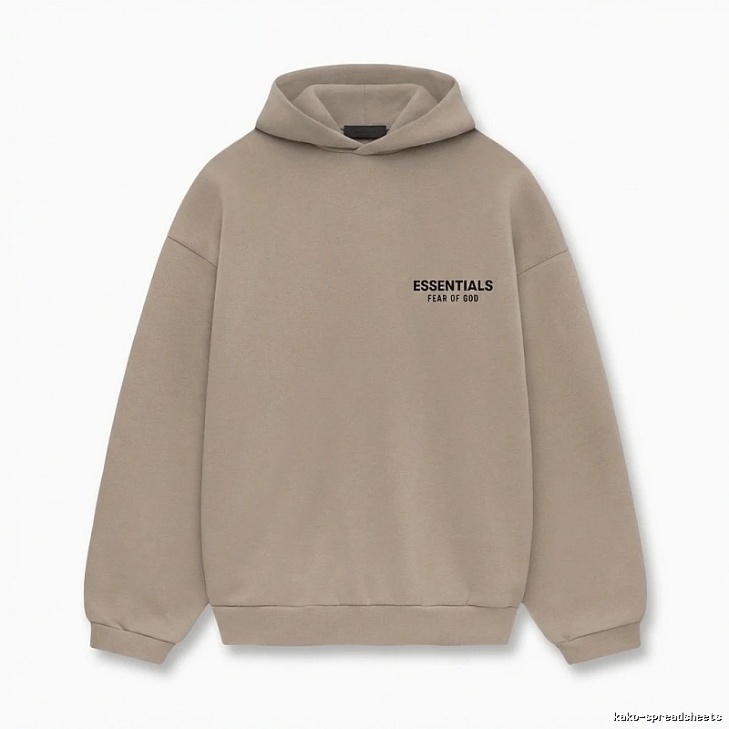 ESSENTIALS Simple Style Khaki Sweatshirt