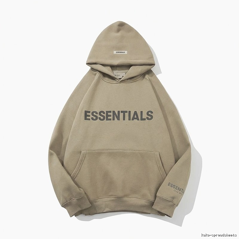 ESSENTIALS Simple Style Khaki Sweatshirt