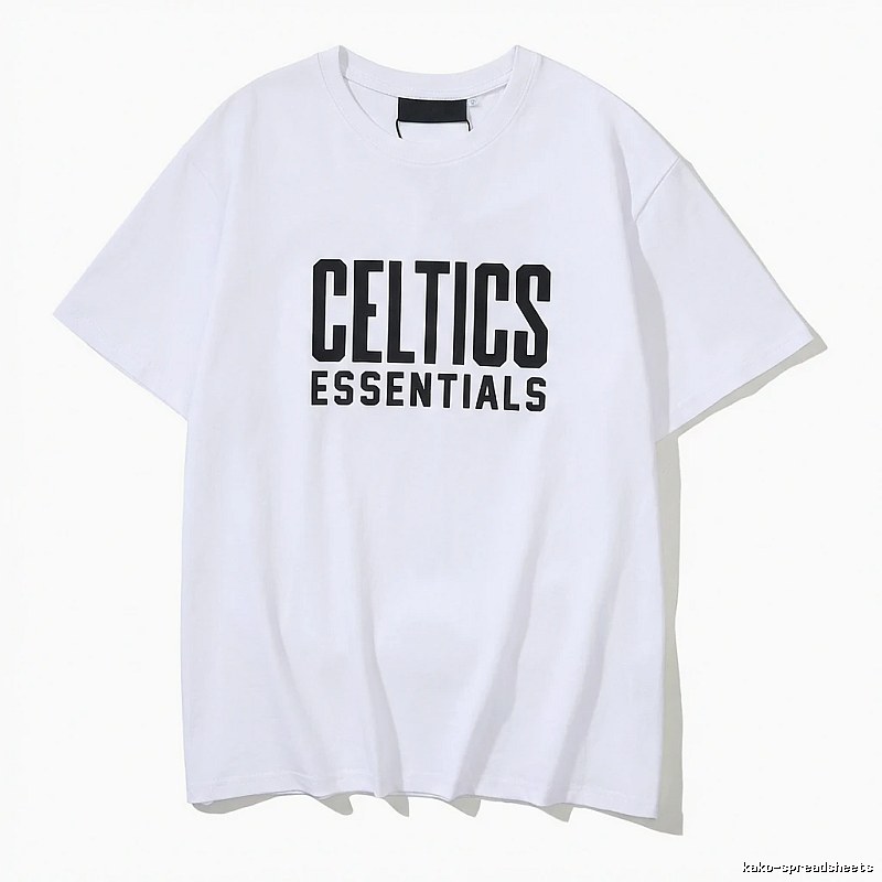 ESSENTIALS Simple Style White T-shirt
