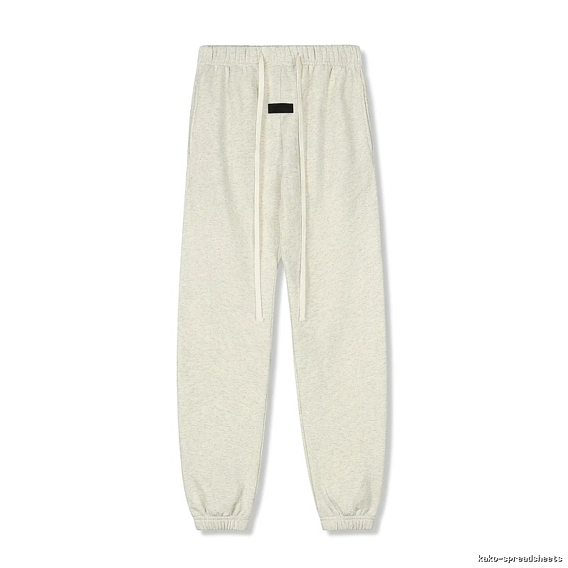 ESSENTIALS Trendy Brand Casual Light Gray Sweatpants
