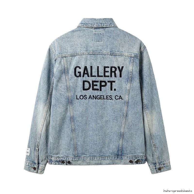 Gallery Dept Denim Retro Style Jacket