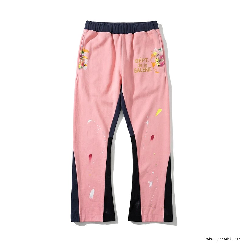 Gallery Dept Graffiti Art Style Pink Pants
