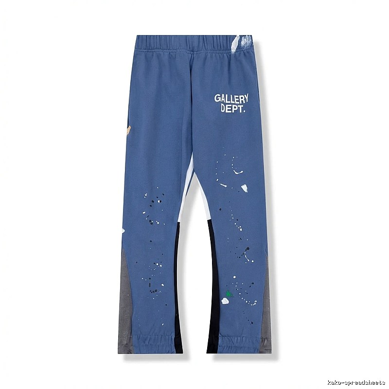Gallery Dept Graffiti Style Blue Pants