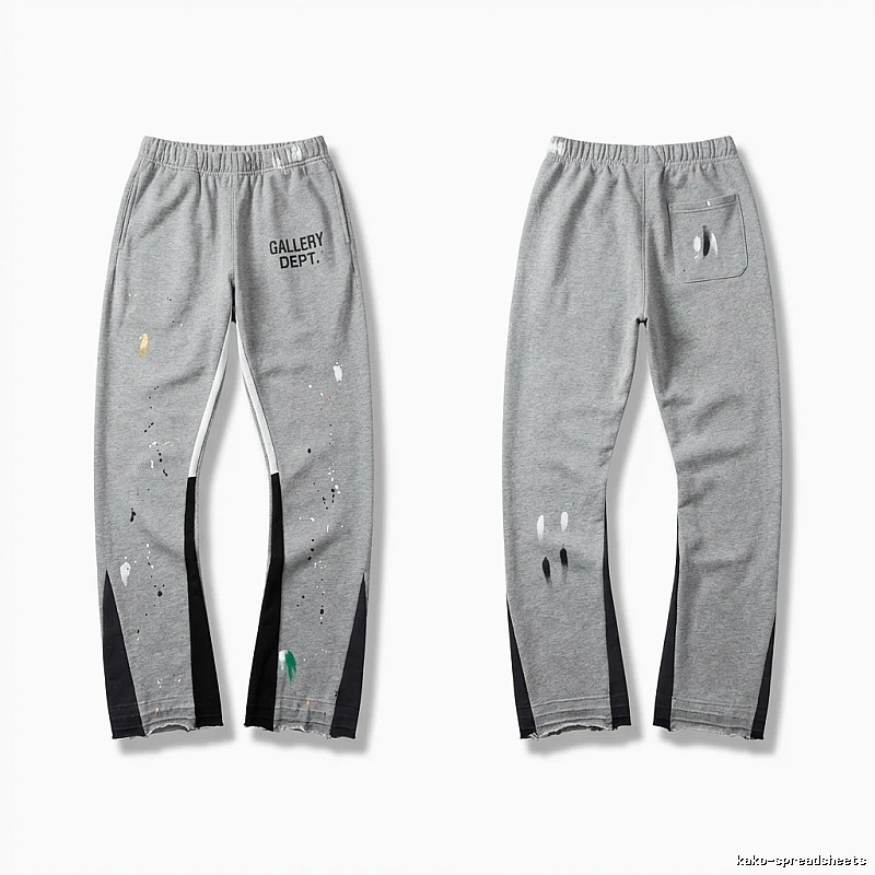 Gallery Dept Graffiti Style Gray Sweatpants