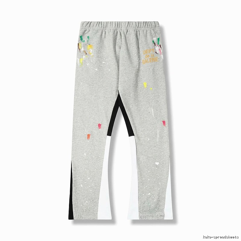Gallery Dept Graffiti-style Grey Sweatpants
