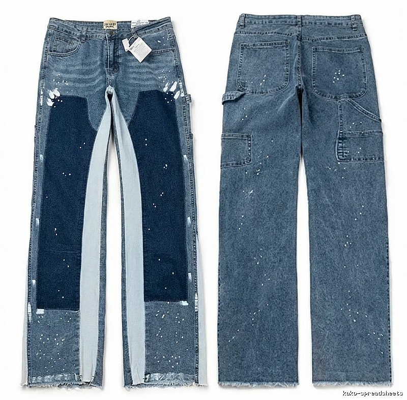 Gallery Dept graffiti-style jeans