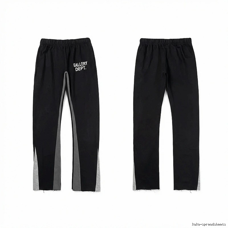 Gallery Dept. Patchwork Style Black Pants