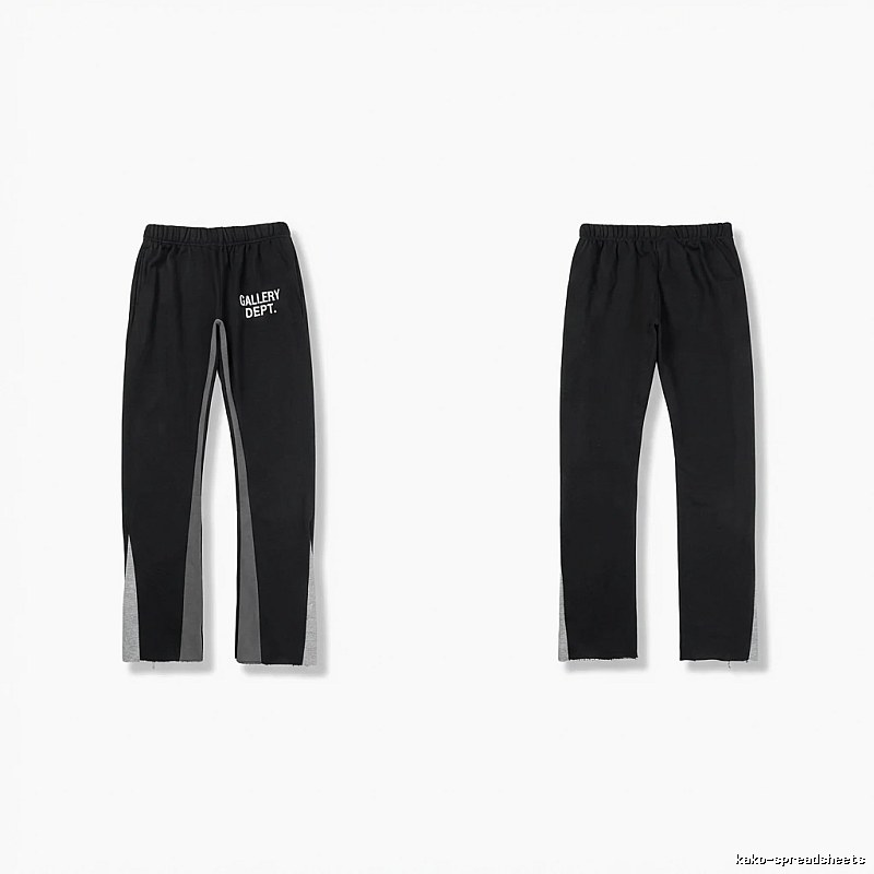 Gallery Dept. Patchwork Style Black Trousers