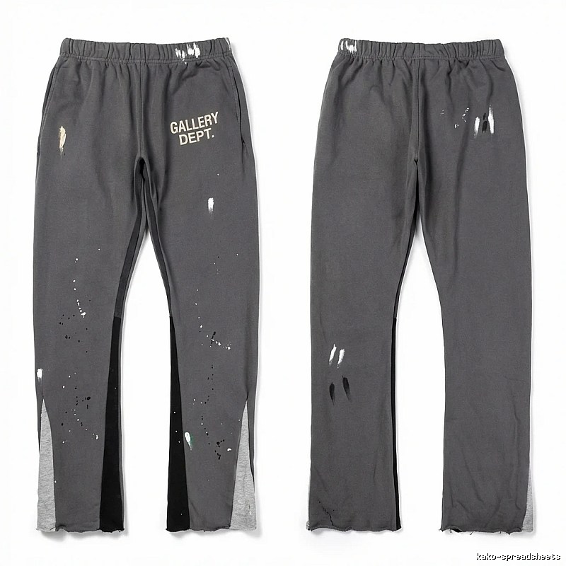 Gallery Dept Ripped Grey Sweatpants