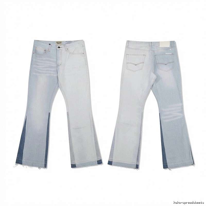 Gallery Dept. Stitched Flared Jeans