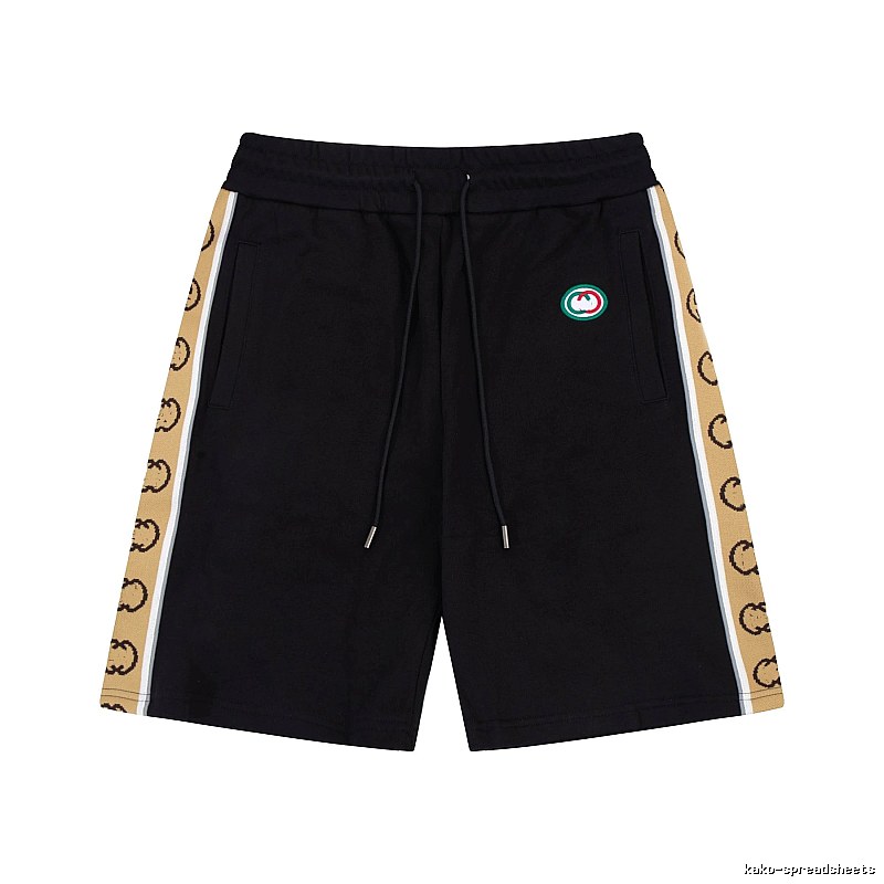 Gucci classic style black shorts