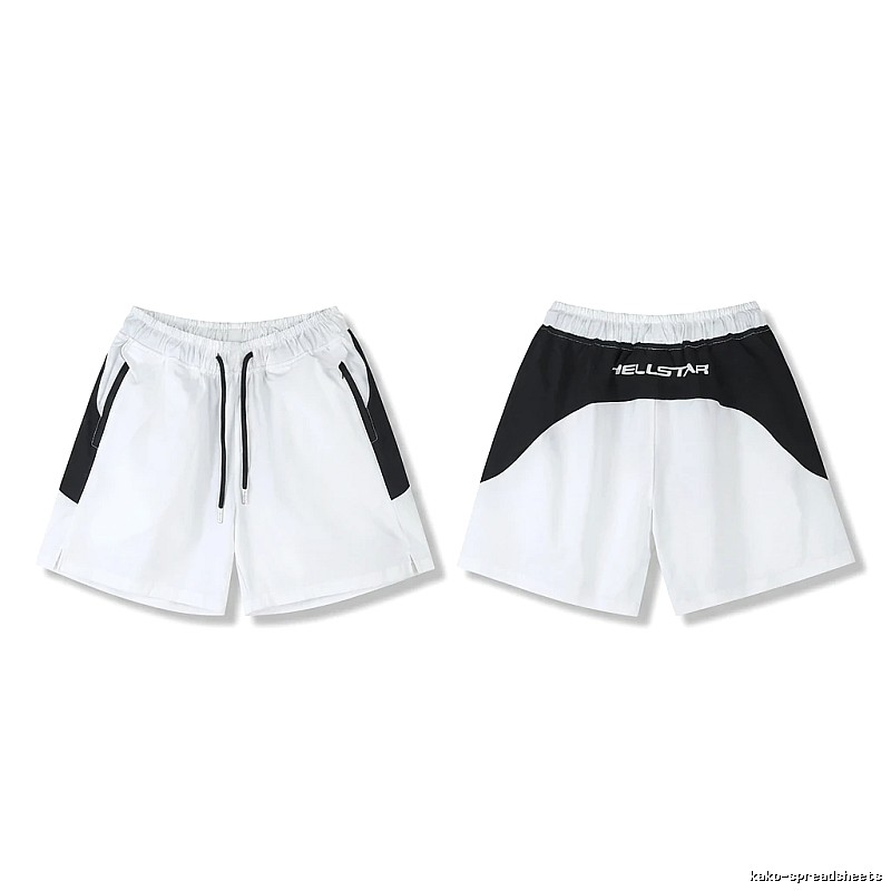 Hellstar Color - Blocking Casual Shorts